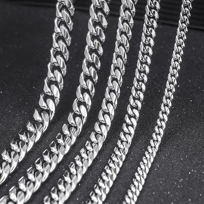 Waterproof Cuban Link Chain & Bracelet Set