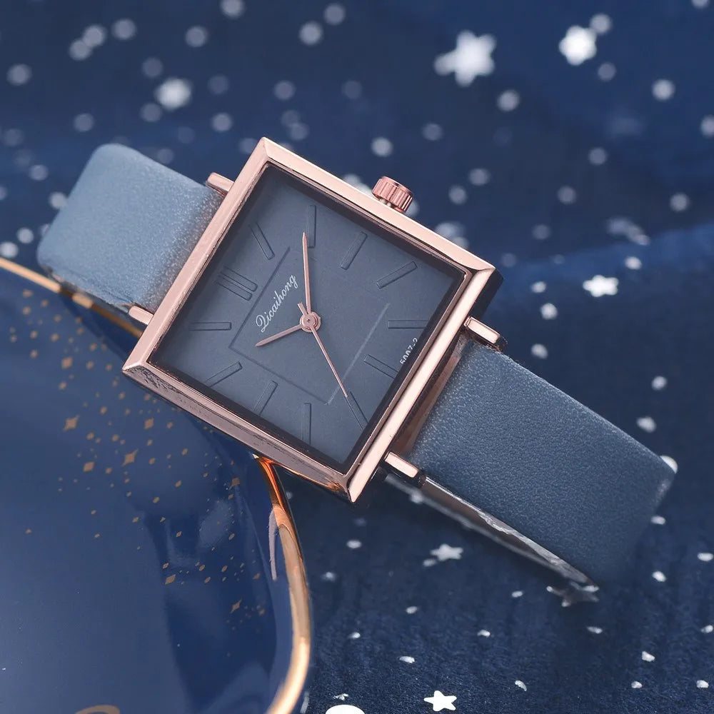 Square Fashion Luxury Ladies Watch