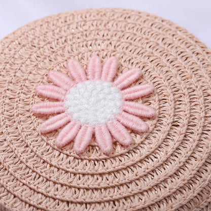 Handmade Round Rattan Crossbody Bag