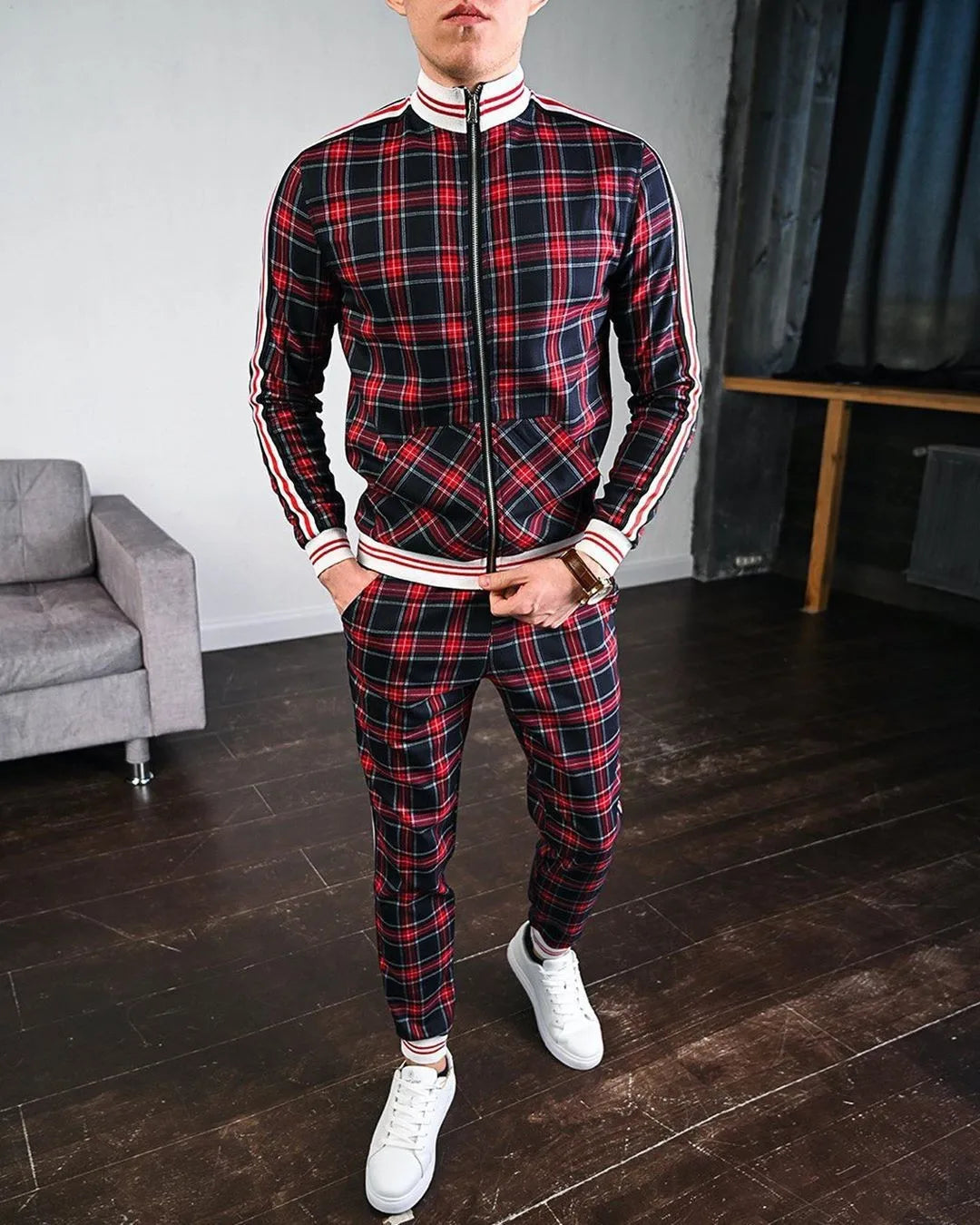 Streetwear Style Men's Suit
