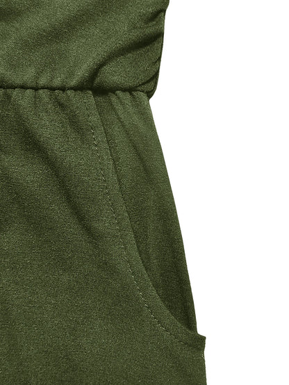 Strapless Flared Jumpsuit Women