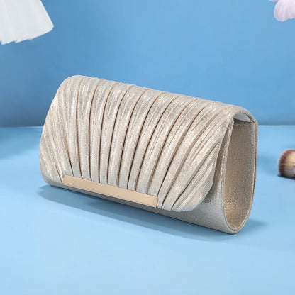 Luxury Shimmer Envelope Clutch
