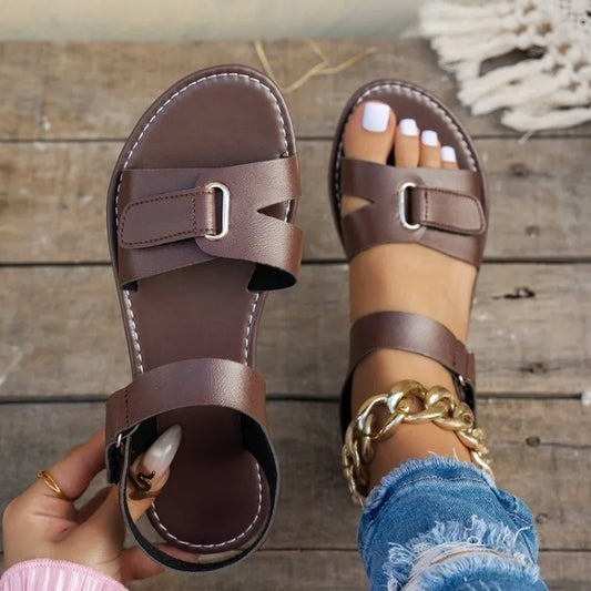 Coastal Muse Buckle Strap Sandals