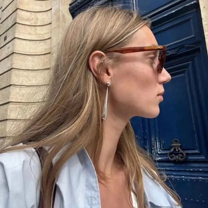 Minimalist Water Droplet Earrings