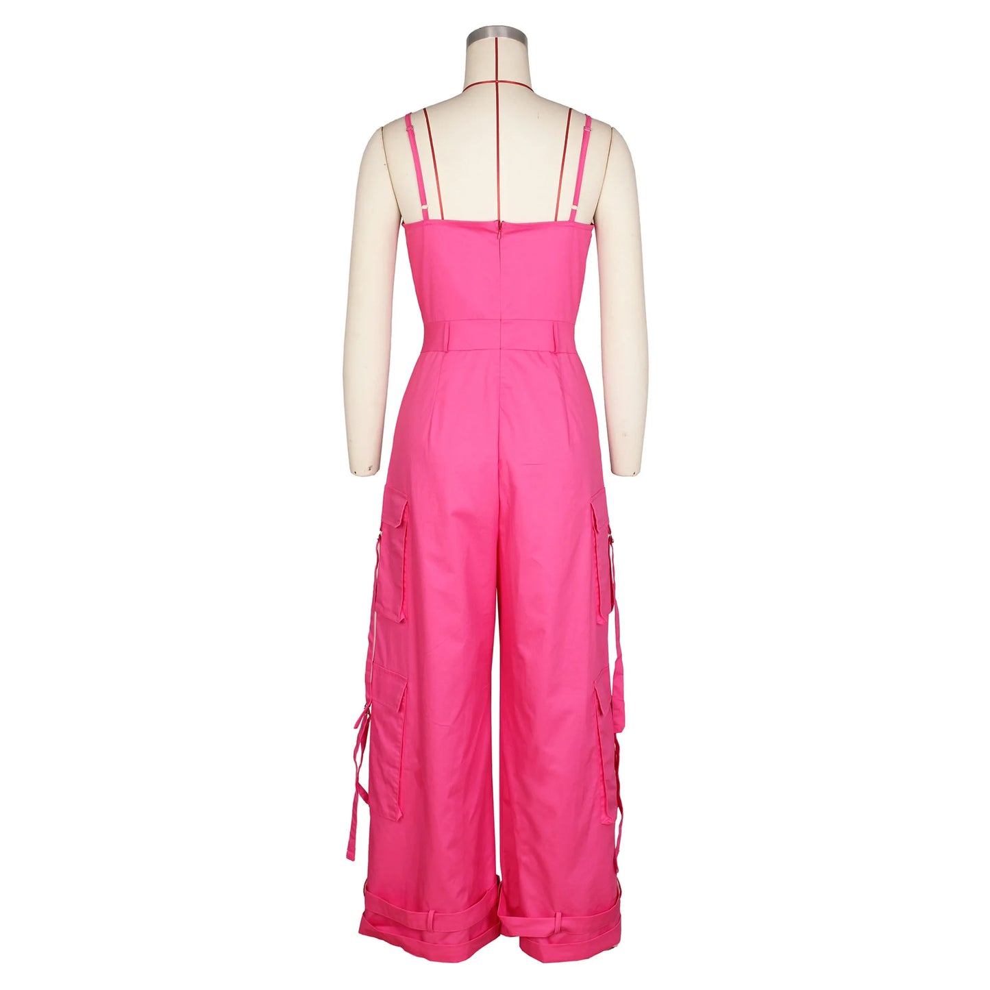 Elegant Mid Waist Jumpsuit