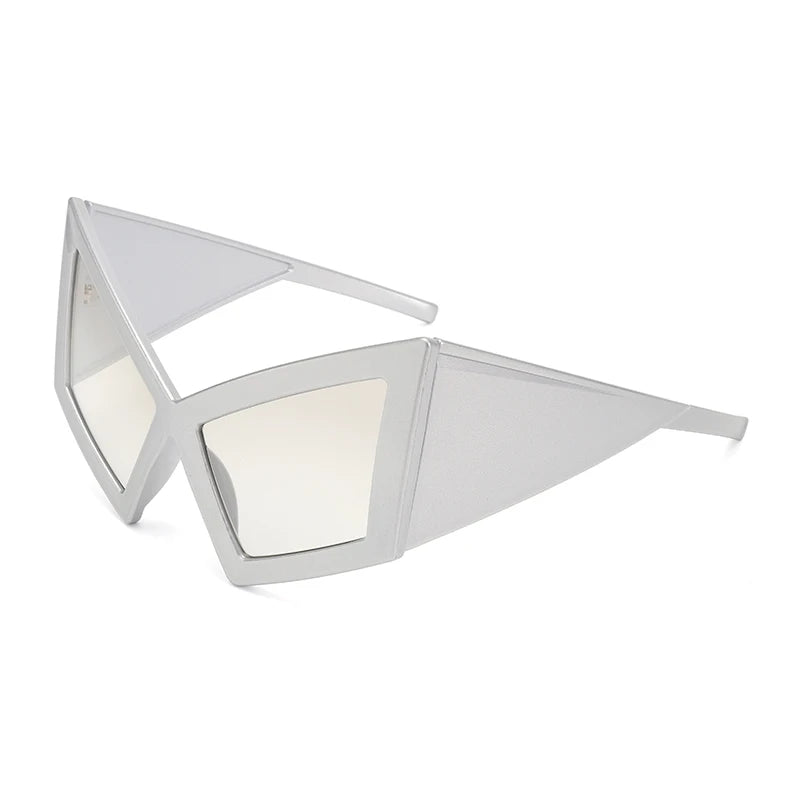 Futuristic Vision Shield Sunglasses