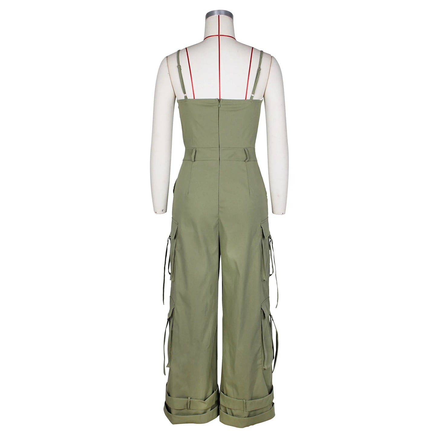 Elegant Mid Waist Jumpsuit