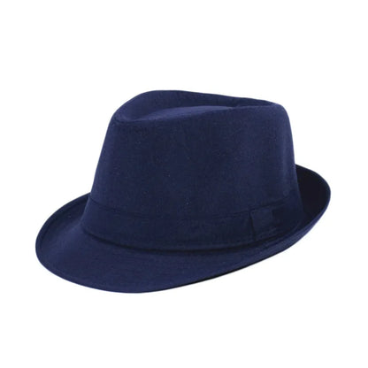 Classic Linen Fedora Hat
