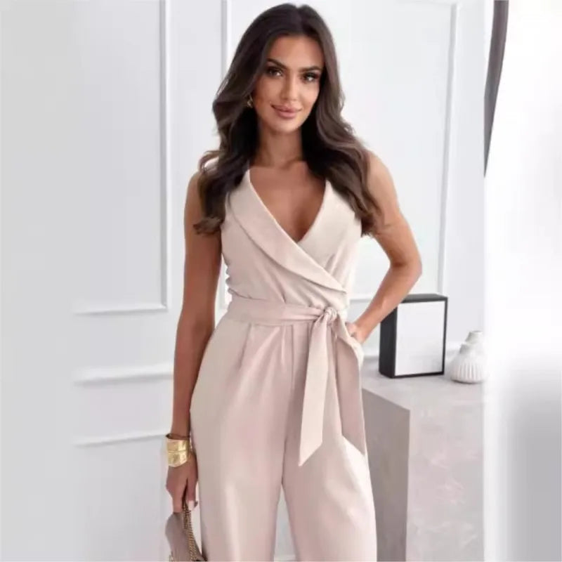 Elegant Office Jumpsuit