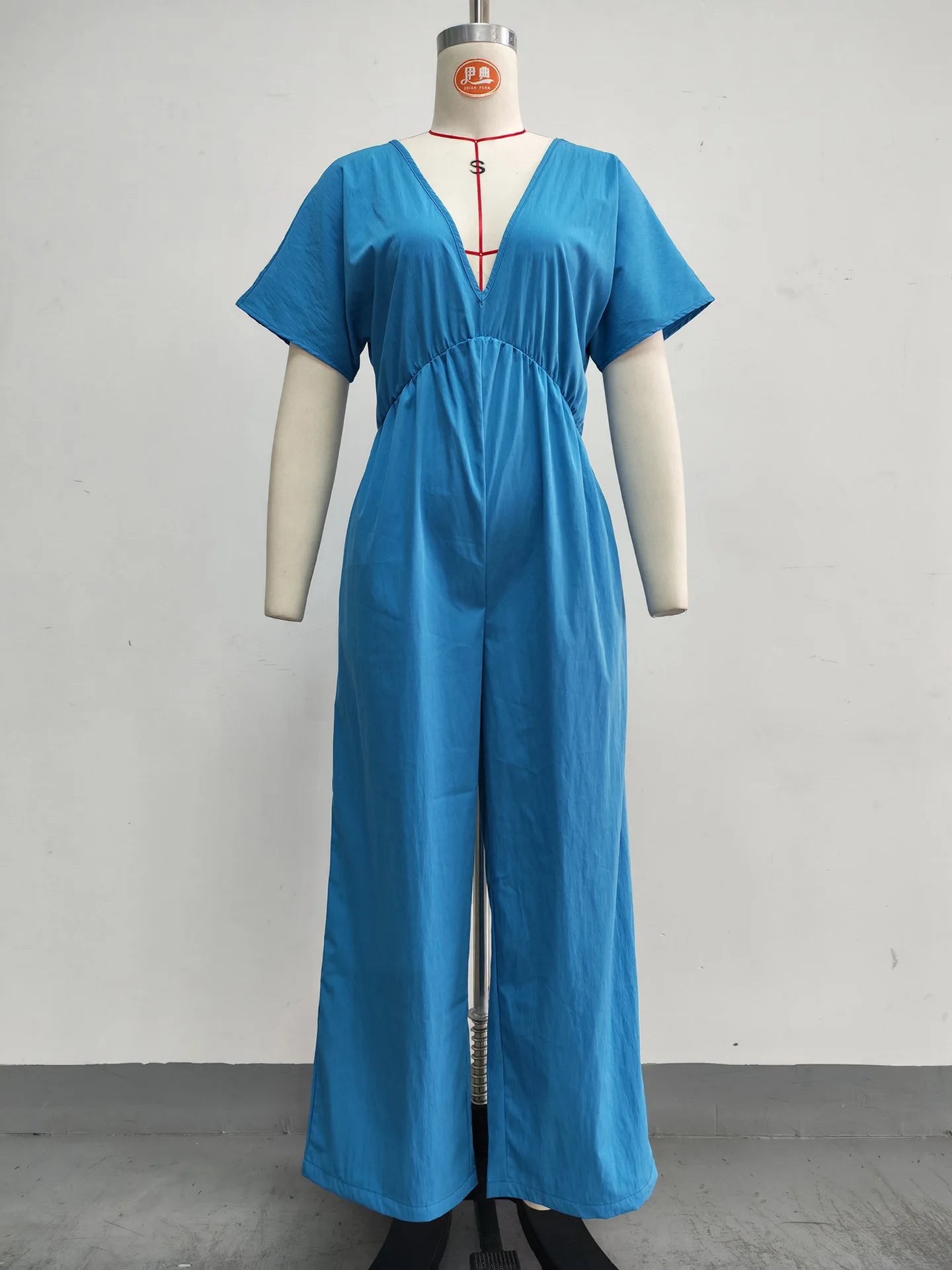 Marrakech Breeze V-Neck Harem Jumpsuit