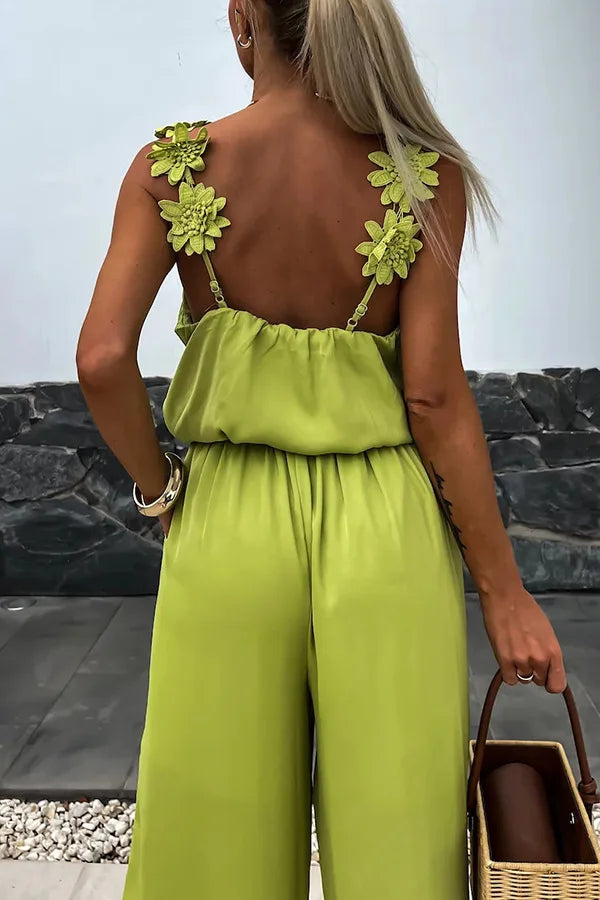Bohemian Sleeveless Summer Jumpsuit