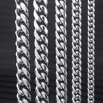 Waterproof Cuban Link Chain & Bracelet Set
