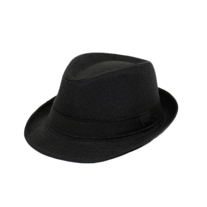 Classic Linen Fedora Hat