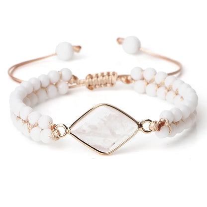 Handmade Natural Stone Beaded Bracelet