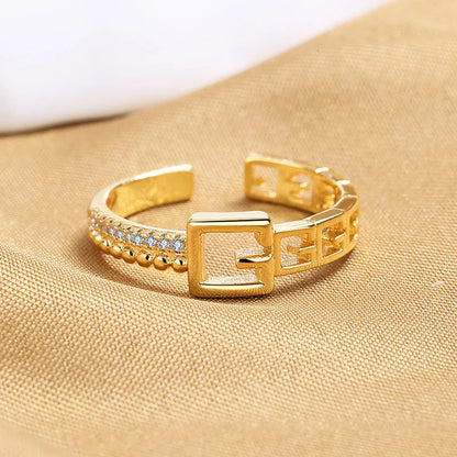 Exquisite Adjustable Sterling Silver Ring