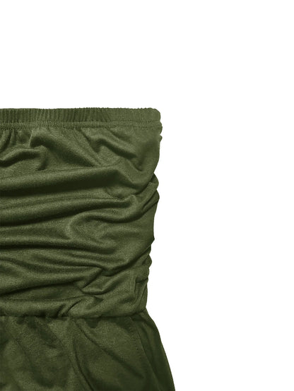 Strapless Flared Jumpsuit Women