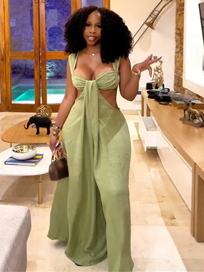 Redefined Summer Backless Jumpsuit