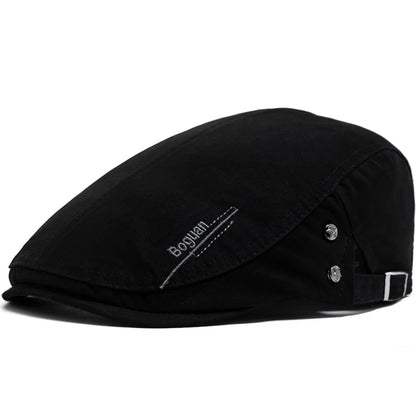 Heritage Cotton Adjustable Newsboy Beret