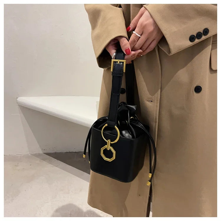 The Harlow Ring Bucket Bag