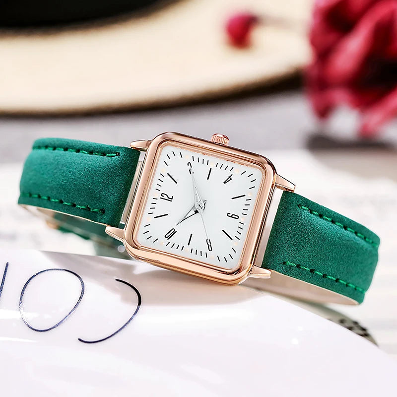 Square Fashion Luxury Ladies Watch
