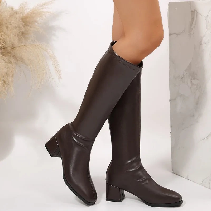 Timeless Chic Knee-High Boots