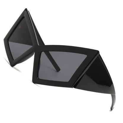 Futuristic Vision Shield Sunglasses
