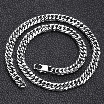 Waterproof Cuban Link Chain & Bracelet Set