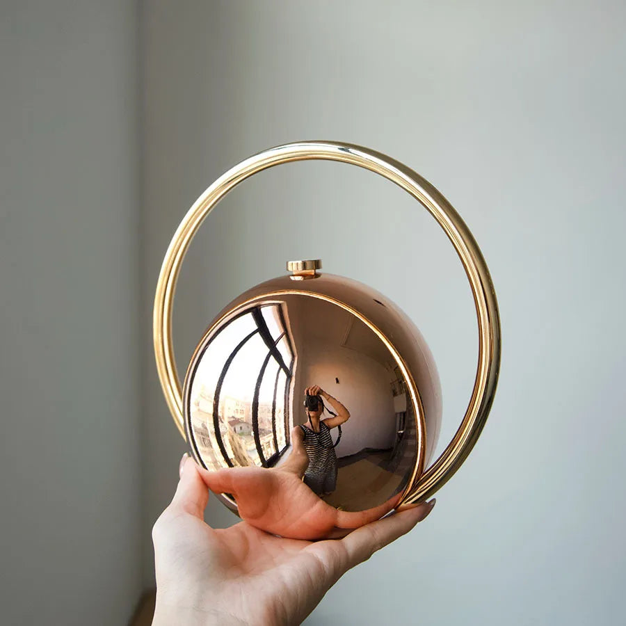  The Orb Marble Sphere Clutch