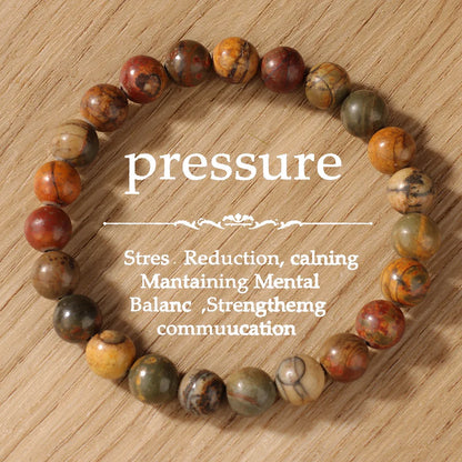Intentions Natural Stone Bracelet