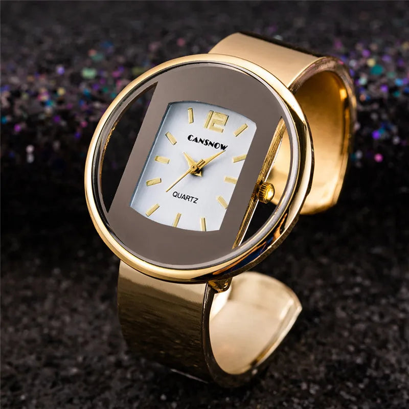 gold watch style for girl 2018