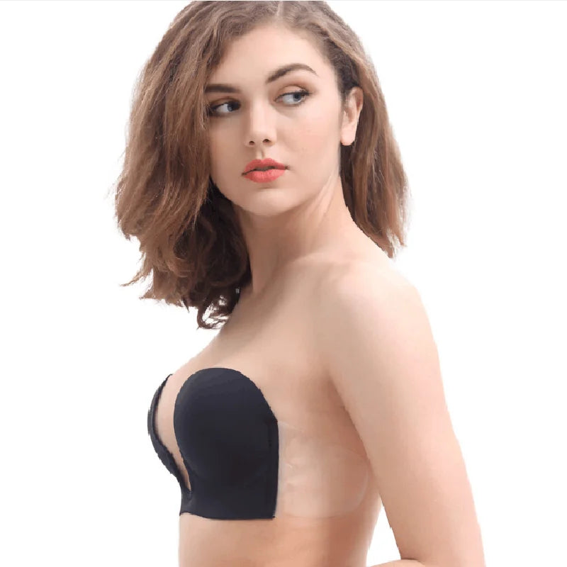 Women's Strapless Push Up Bra