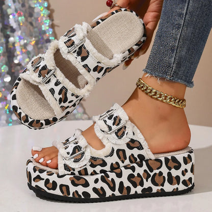 Wildside Wedge Platform Sandals