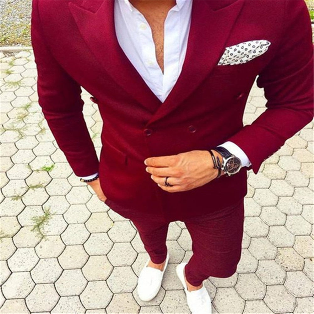 Men's Sporty Two Piece Suit - ProLyf Styles