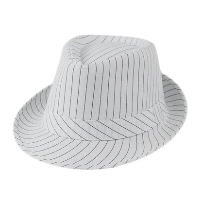 Classic Linen Fedora Hat