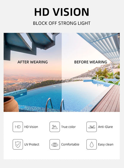 Futuristic Vision Shield Sunglasses