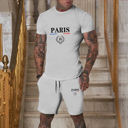 Men’s Casual Shorts Set Tracksuit
