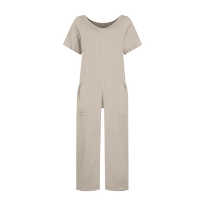 Women's Casual Baggy Pocket Jumpsuit