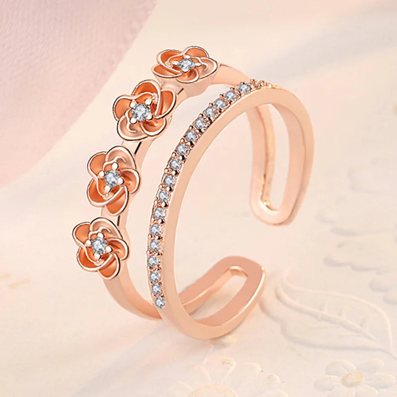 Fashionable Open Rings