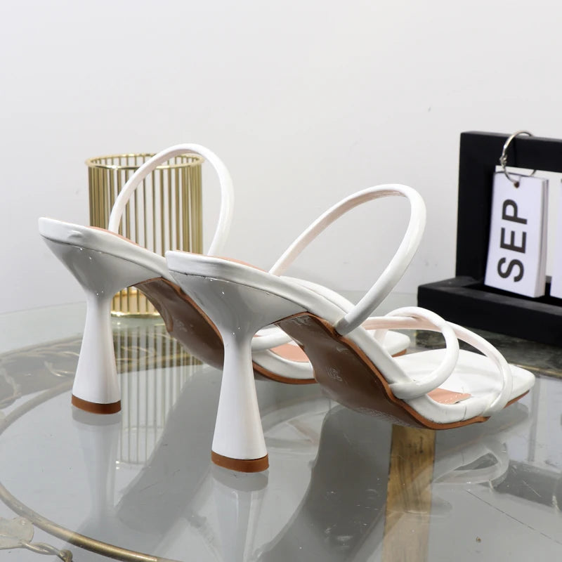 Square Toe Stiletto Heels