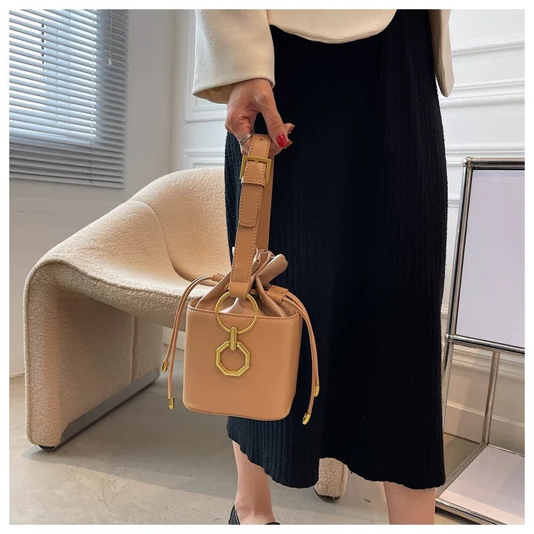 The Harlow Ring Bucket Bag