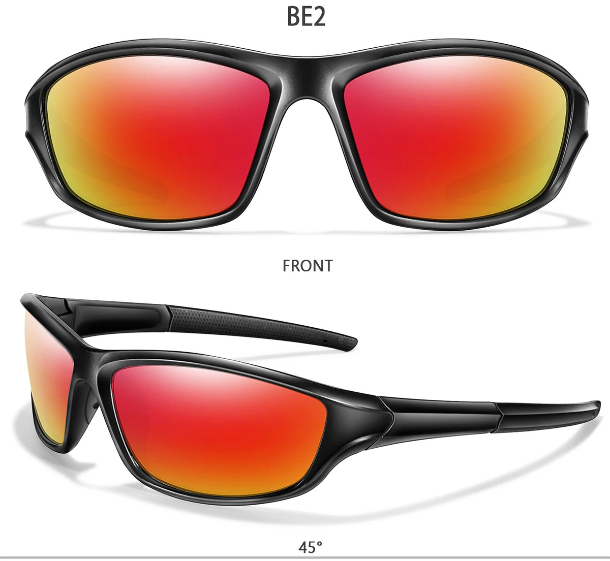  Apex Vision Polarized Sports Sunglasses