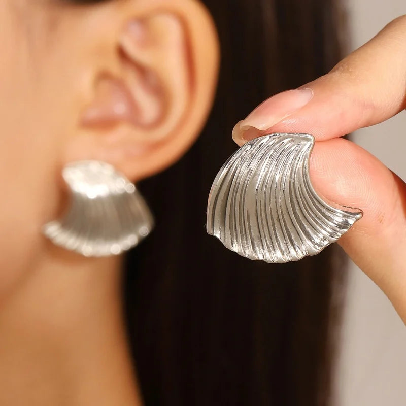 Golden Statement Earrings Collection