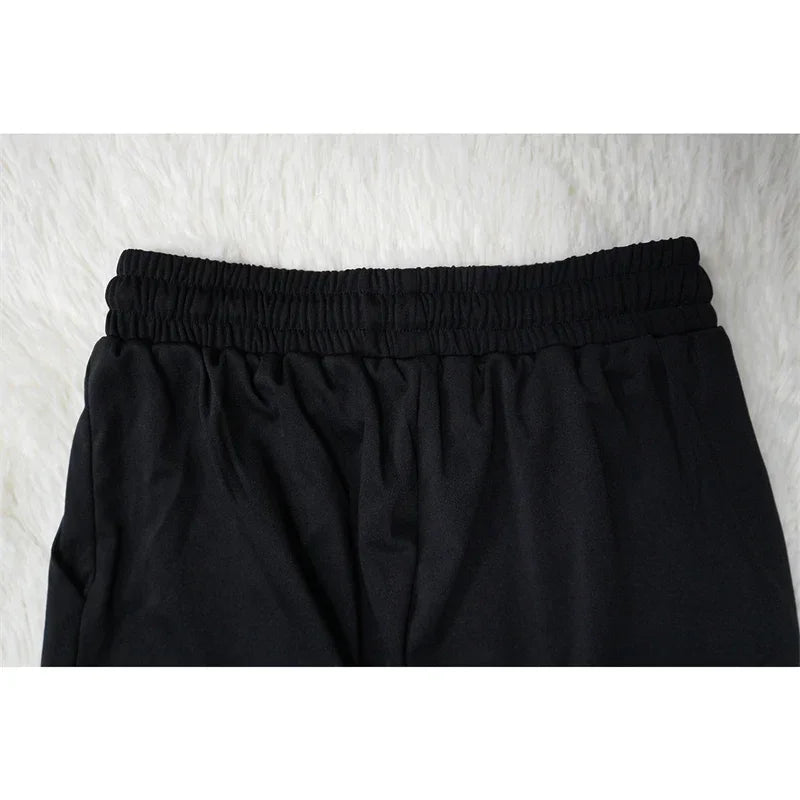 Casual Two Piece Wide Leg Set