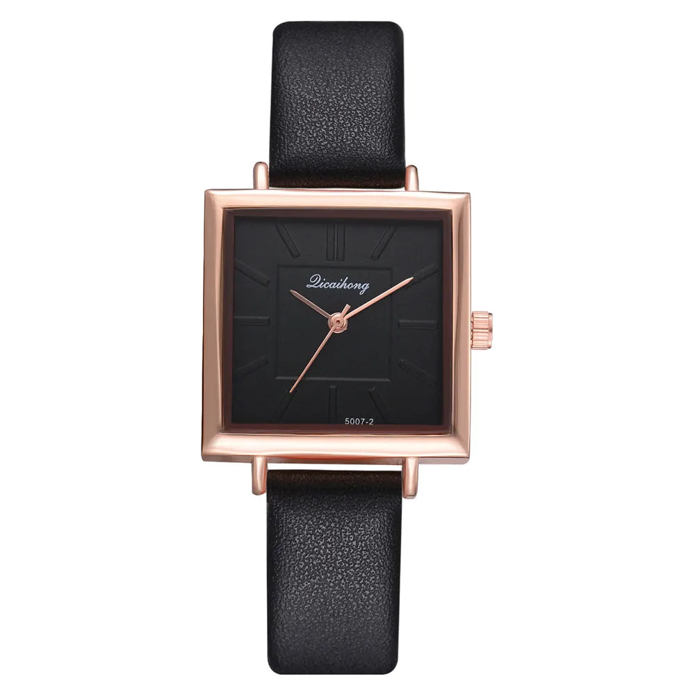 Square Fashion Luxury Ladies Watch