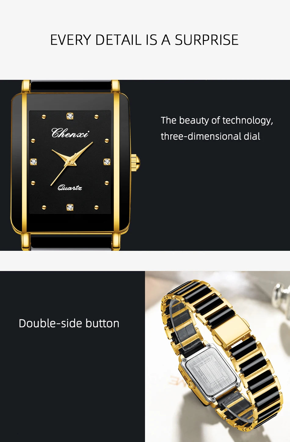 Luxury Ceramic Couple Watches