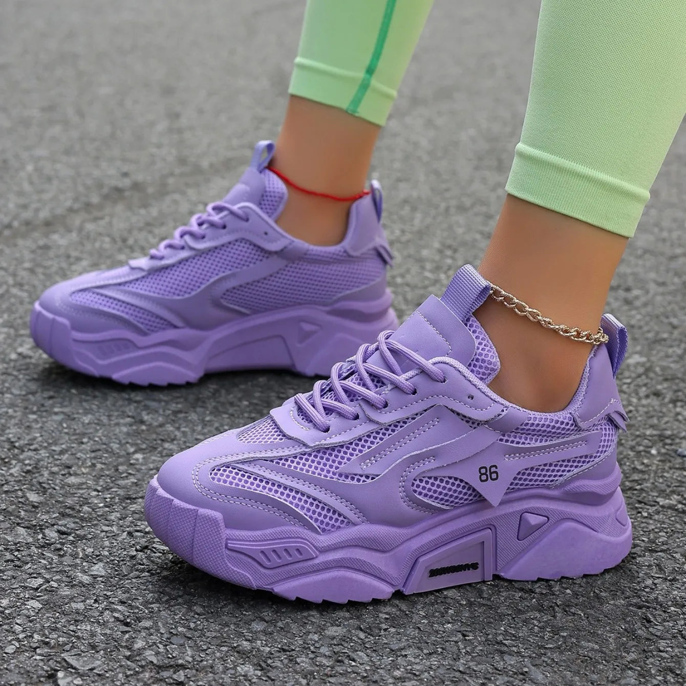 Breathable Chunky Sneakers for Women