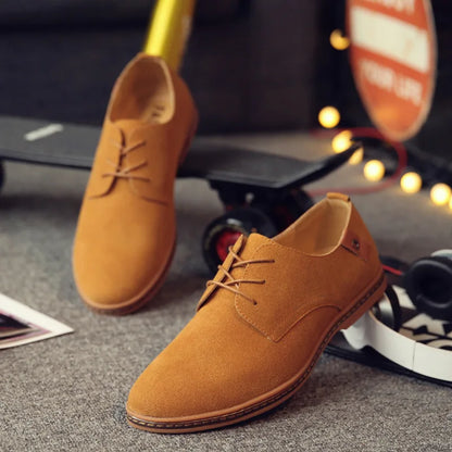 Men's Premium Suede Oxford Shoes