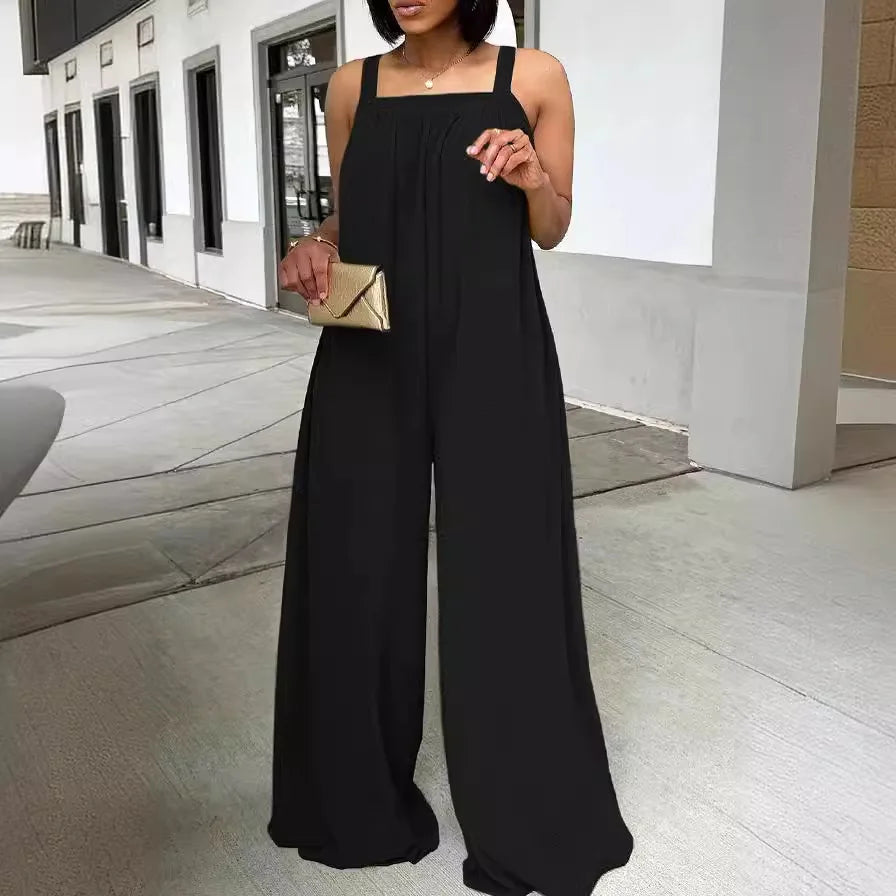 Effortless Square Neck Jumpsuit