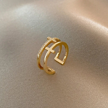 Chic Minimalist Open Rings