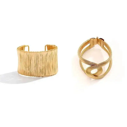 Adjustable Wide Arm Bracelet